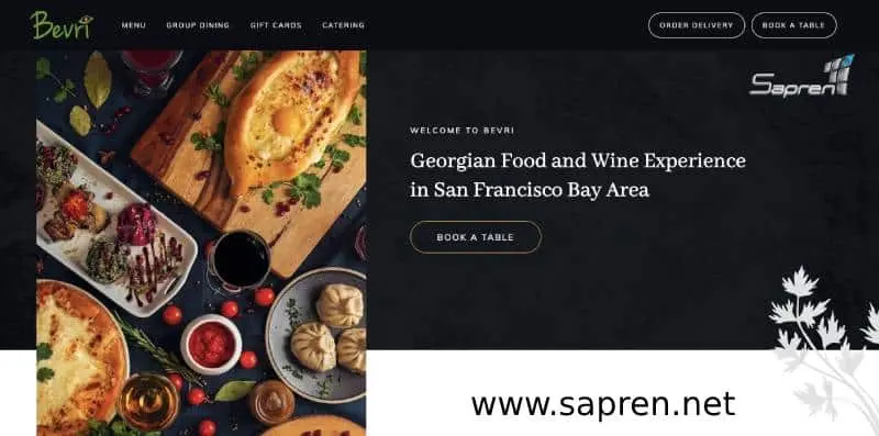 طراحی سایت رستوران حرفه ای طراحی سایت رستوران حرفه ای